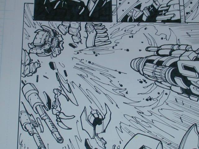 Transformers: Movie Adaptation Issue#4 Page 15 Brawl's Death